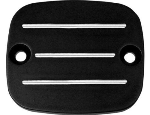 Accutronix - Accutronix Night Series Master Cylinder Cover with Milled Lines - C-122-MN