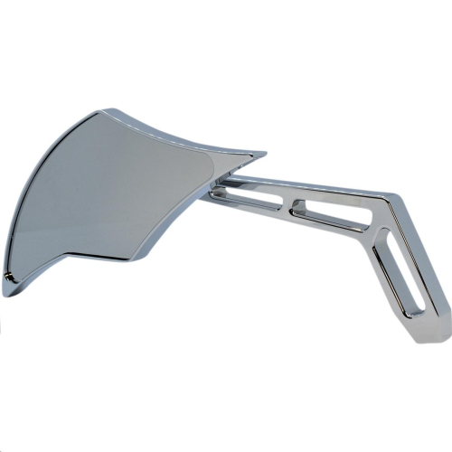 Pro-One Performance - Pro-One Performance Large Flame Mirror - Left - Chrome - 102300