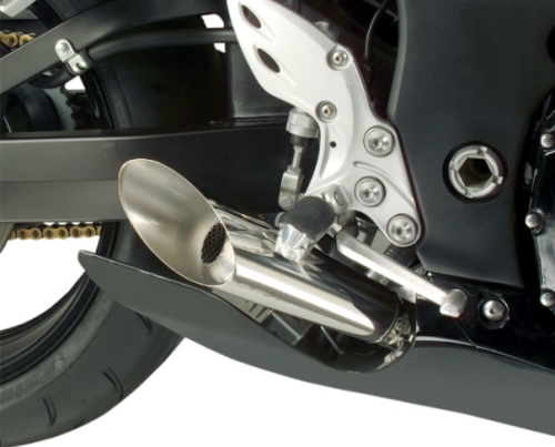Hotbodies Racing - Hotbodies Racing Megaphone Dual Slip-On Exhaust - Polished - 60802-2100