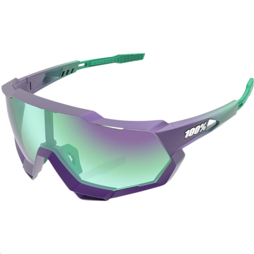 100% - 100% Speedtrap Sunglasses - 61023-390-69 - Matte Metallic Into the Fade - OSFA