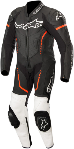 Alpinestars - Alpinestars Youth GP Plus Cup One-Piece Leather Suit - 31405181231140 - Black/White/Red Fluo - 26