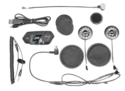 J&M - J&M Elite BT-03 Bluetooth Headset - Full Face - HSBT-03EL-FFS