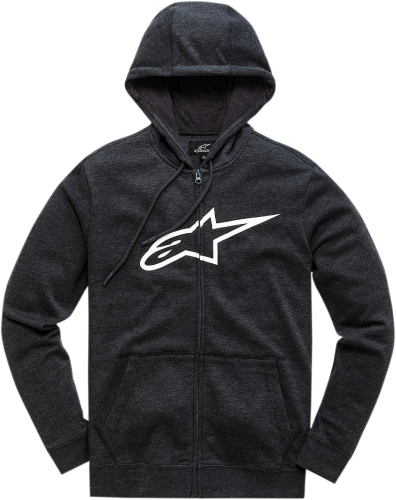 Alpinestars - Alpinestars Ageless II Zip Hoodie - 10385305210202X - Black/White - 2XL