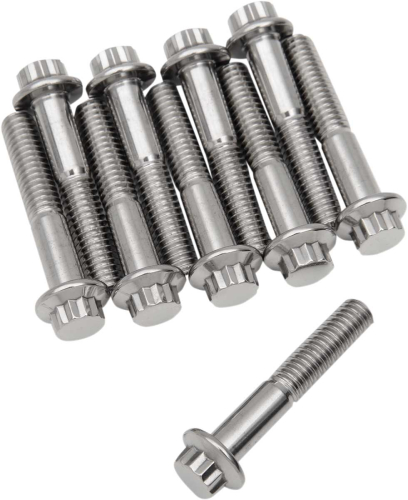 Diamond Engineering - Diamond Engineering 12-Point Stainless Steel Coarse Thread Bolt Refill Packs - 5/16in.-18 x 1 3/4in. - TC0516HP-10