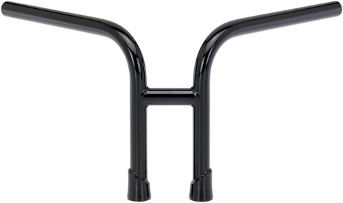 Biltwell Inc. - Biltwell Inc. 1in. Re-Bar Slotted Handlebar - Black Electroplated - 6201-2016