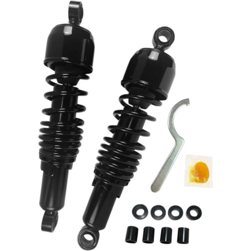 Drag Specialties - Drag Specialties Replacement Shock Absorbers - 12.5in. - Black - 1310-1836