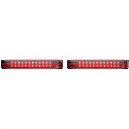 Custom Dynamics - Custom Dynamics Probeam Sequential LED Saddlebag Light - Gloss Black With Smoke Lens - PB-SBSEQ-BCM-BS