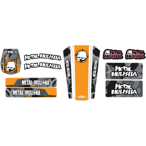 Factory Effex - Factory Effex Metal Mulisha 2018 Universal Trim Kit - KTM - 21-50560