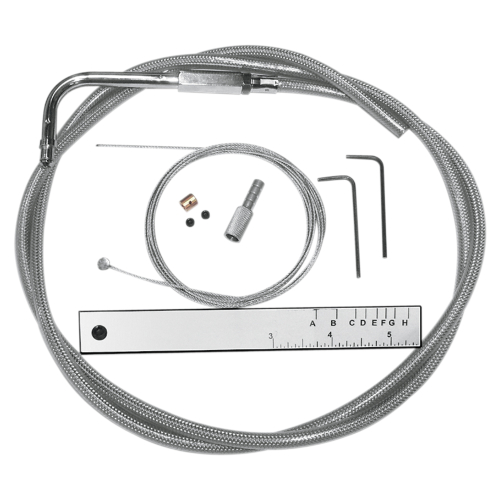 Magnum - Magnum BYO Build Your Own Throttle/Idle Cable Kit - Stainless Steel - 394529
