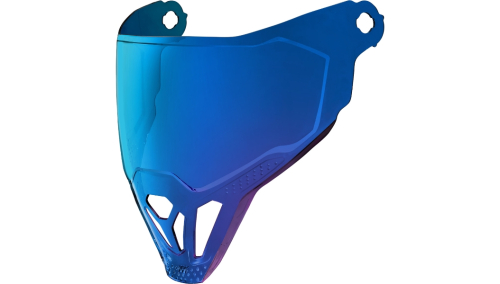Icon - Icon Fliteshield Replacement Fog Free Shield for Airflite Helmets - RTS Blue - 0130-1090