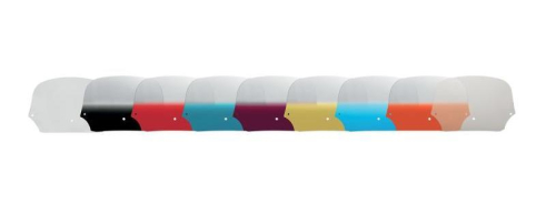 Memphis Shades - Memphis Shades Windshield for Batwing Fairing - 12in. - Gradient Ruby - MEP8532