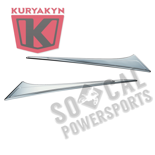 Kuryakyn - Kuryakyn Saddlebag Harpoon Accents - 3260