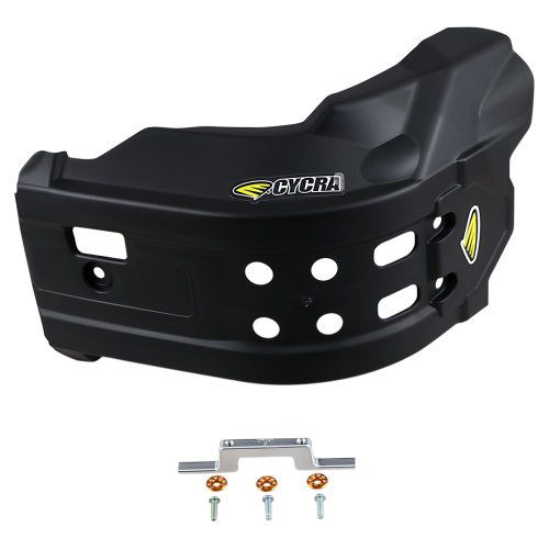 Cycra - Cycra Full Armor Skid Plate - Black - 1CYC-6239-12