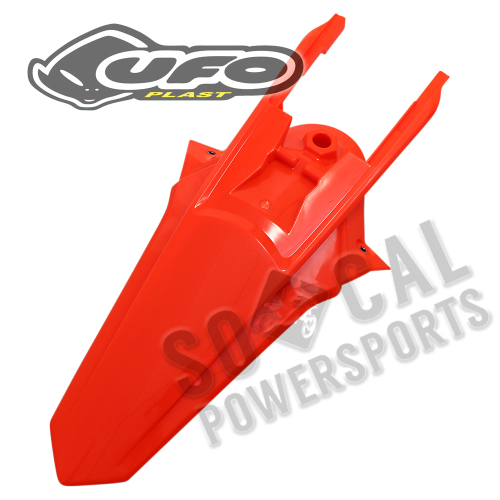UFO Plastics - UFO Plastics MX Rear Fender - Neon Orange - KT04084-FFLU