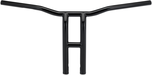 Biltwell Inc. - Biltwell Inc. 1in. Tyson XL Pullback 14in. Handlebar - Black Electroplated - 6264-2013