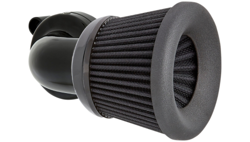 Arlen Ness - Arlen Ness Velocity 90deg. Air Cleaner Kit - Black - 600-028