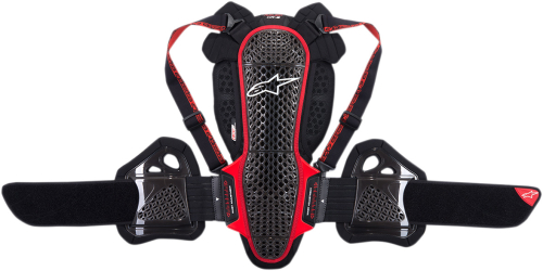 Alpinestars - Alpinestars Nucleon KR-3 Protector - 6504718-13-L - Black/Red - Large