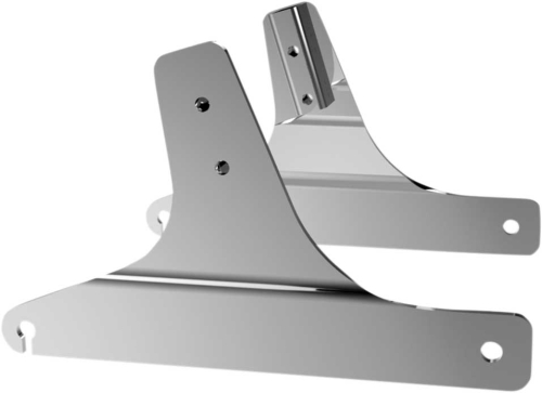 Drag Specialties - Drag Specialties Side Plates - Chrome - 1504-0048