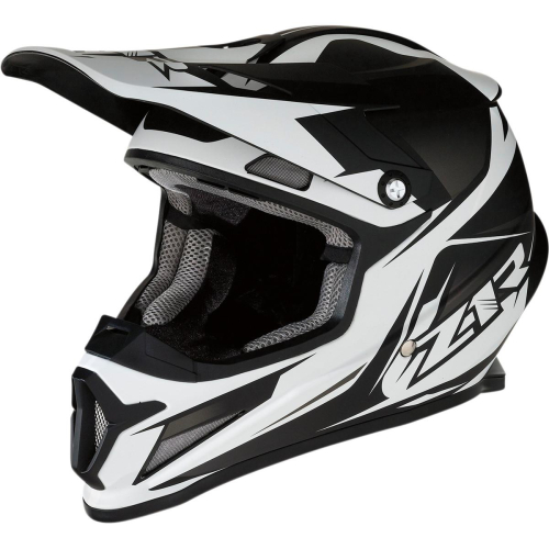 Z1R - Z1R Rise Ascend Helmet - 1169.0110-5640 - Matte Black/White - X-Small