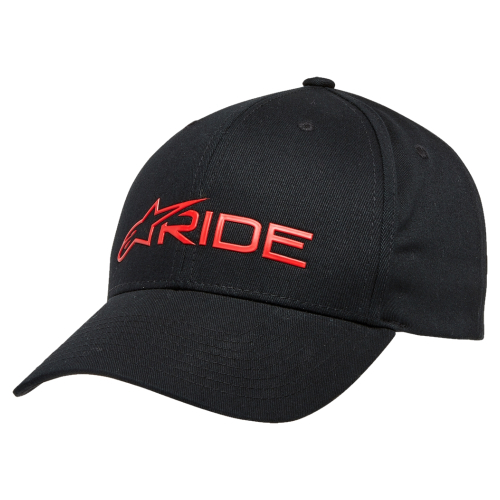 Alpinestars - Alpinestars Ride 3.0 Hat - 1232-81030-1030 - Black/Red - OSFM