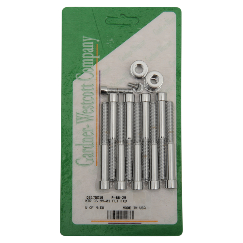 Gardner-Westcott - Gardner-Westcott Motor Case Chrome Steel Socket-Head Bolt Kit - P-88-29