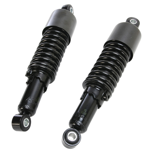 Emgo - Emgo Custom Eye Lower Mounting Shorty Shocks - w/Shroud - Black/Black - 17-05693B