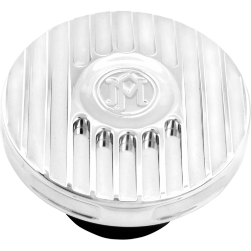 Performance Machine - Performance Machine Grill Custom Gas Cap - Chrome - 0210-2071GRL-CH
