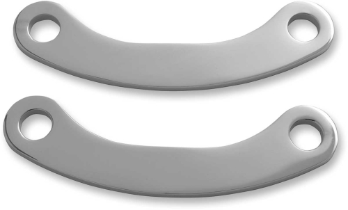 LA Choppers - LA Choppers Rear Suspension Lowering Kit - Lowered Distance 1 1/2in. - Chrome - LA-7500-30