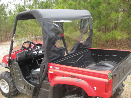 Moose Utility - Moose Utility Soft Tops with Rear Panel - 18043A