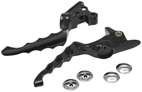 Kuryakyn - Kuryakyn Zombie Levers - Black - 6745