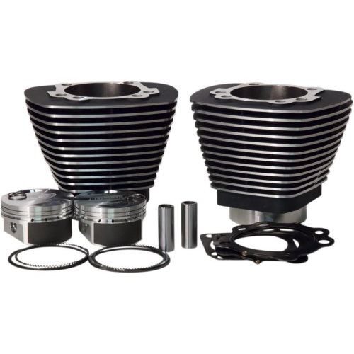 Revolution Performance - Revolution Performance Bolt-On Big Bore Kit (98in. Flat Top) - Bore 3.563in. - 9.5:1 Compression - Black - 201-220W