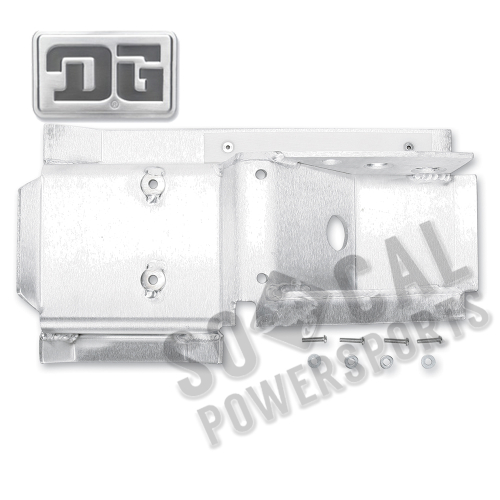 DG Performance - DG Performance Fat Series Swingarm Skid Plate - Long - 582-4166