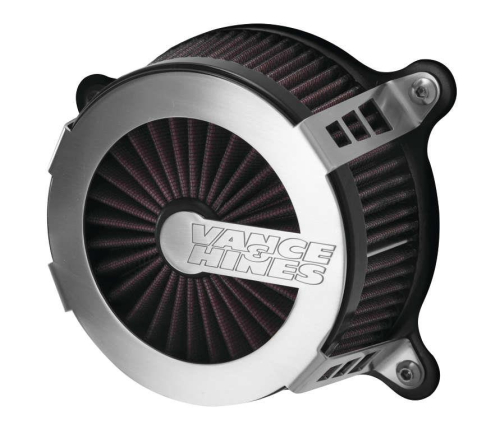 Vance & Hines - Vance & Hines V02 Cage Fighter Air Intake - Brushed Aluminum - 70065