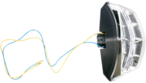 Moto MPH - Moto MPH Integrated Taillights - Clear - MPH-80156C