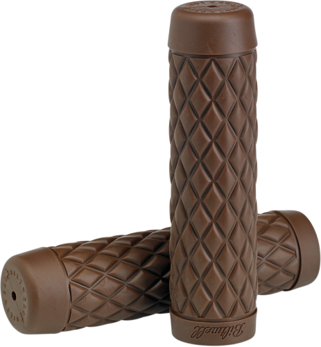 Biltwell Inc. - Biltwell Inc. 7/8in. Torker TPV Grip - Chocolate - 6705-0478