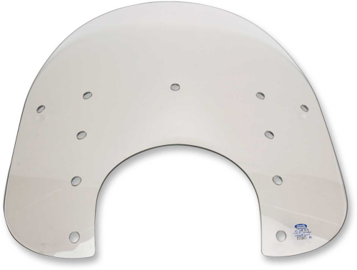Memphis Shades - Memphis Shades Replacement Plastic for Fats Windshield (9in. Cutout) - 15in. - Solar - MEP3529