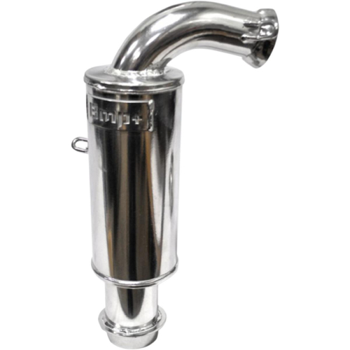 BikeMan Performance - BikeMan Performance Powder Lite Muffler - Ceramic Chrome - 02-219PL-C