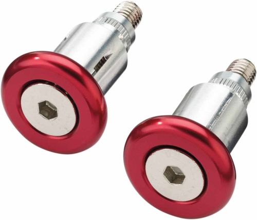 Moose Racing - Moose Racing Bar End Set - Red - 1BEC0661-PRPM