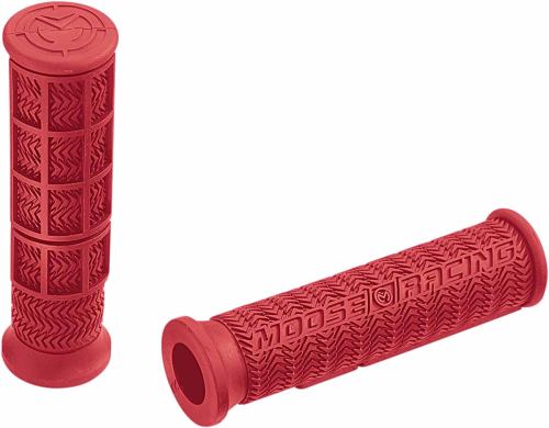 Moose Racing - Moose Racing ATV Stealth Grips - Red - B01MAR
