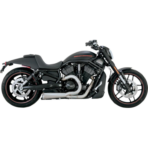 Vance & Hines - Vance & Hines Competition Series 2:1 Exhaust System - Brushed - 75-113-4