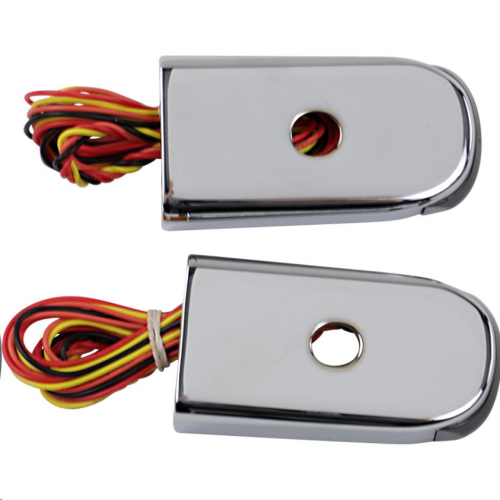 Alloy Art - Alloy Art Strut Mount LED Lights - Smoke Lens - Raw Finish - SSL-LG-2C