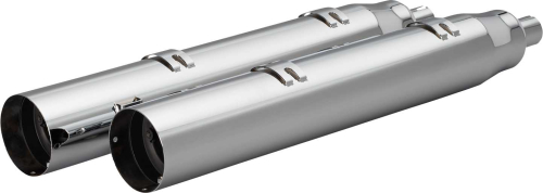 Khrome Werks - Khrome Werks 4-1/2in. War Hammer Slip-On Muffler - Chrome - 202220