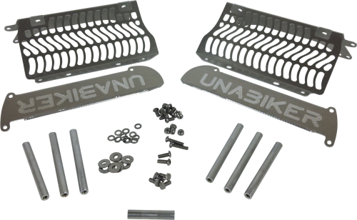 Unabiker - Unabiker Radiator Guards - Natural - YYZ250X-A