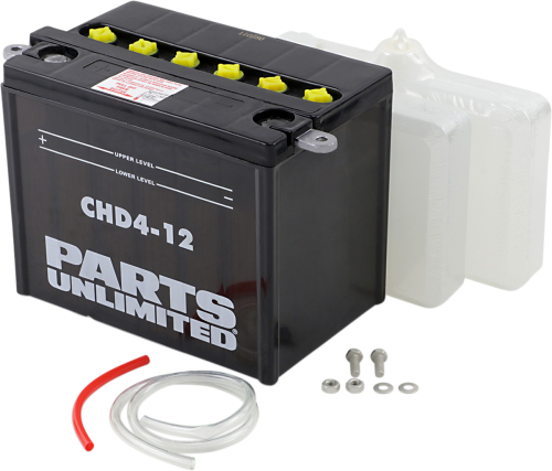 Parts Unlimited - Parts Unlimited 12V Heavy Duty Battery Kit - CHD4-12-FP