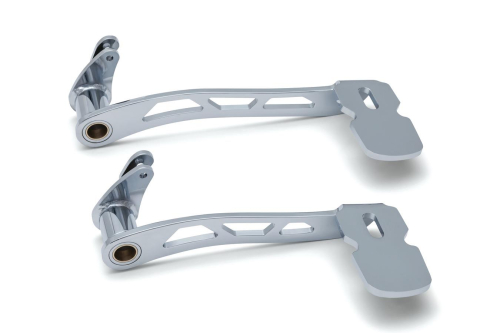 Kuryakyn - Kuryakyn Girder-Style Extended Brake Pedal - Models without Fairing Lowers - Chrome - 9642