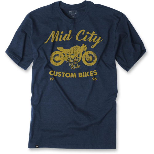 Factory Effex - Factory Effex Road N Gravel Mid City T-Shirt  - 20-87822 - Navy - Medium