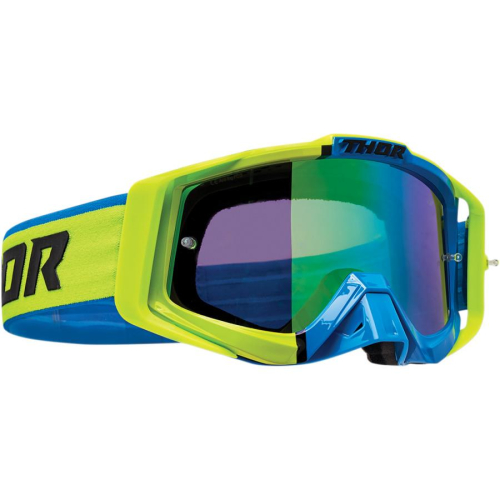 Thor - Thor Sniper Pro Divide Goggles - 2601-2221 - Lime/Blue - OSFM