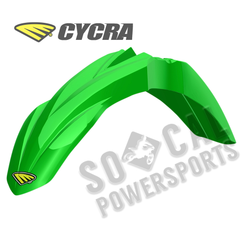 Cycra - Cycra Performance Front Fender - Flo Green - 1CYC-1572-72F