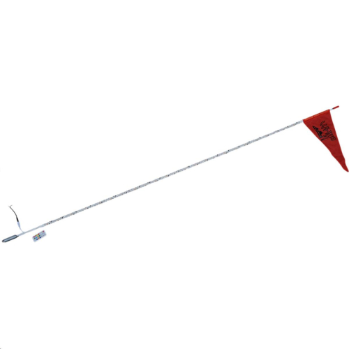 Whip-It - Whip-It Deluxe RF Light Rod Whip - 7ft. - White - 36-2108-V2