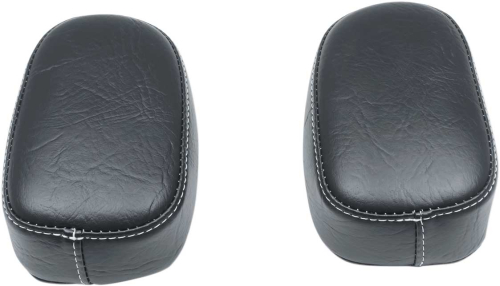 Mustang - Mustang Passenger Armrest Side Panels - Black/White - 76024WT